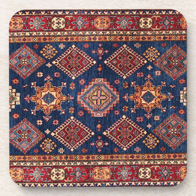 Dessous-de-verre Motif de tapis oriental persan turc (Devant)