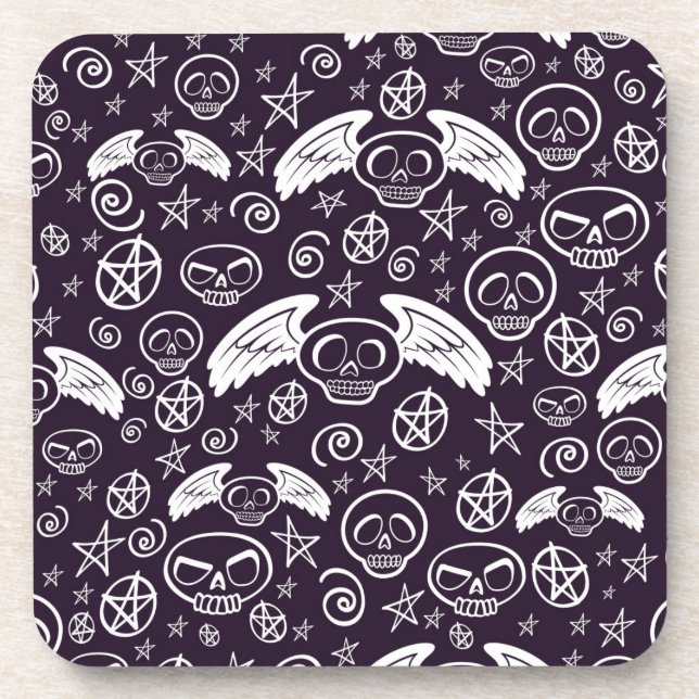 Dessous-de-verre Motif de "vaudou" (Devant)