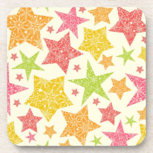 Dessous-de-verre Motif d'étoiles