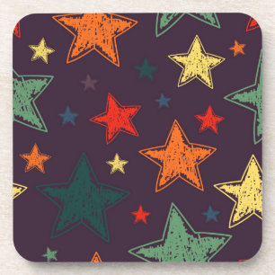 Dessous-de-verre Motif d'étoiles