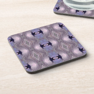 Dessous-de-verre Motif Diamond Plumes
