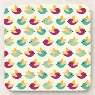 Dessous-de-verre Motif d'oiseaux