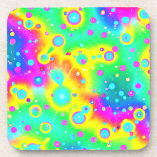 Dessous-de-verre Motif dynamique Neon Blaze