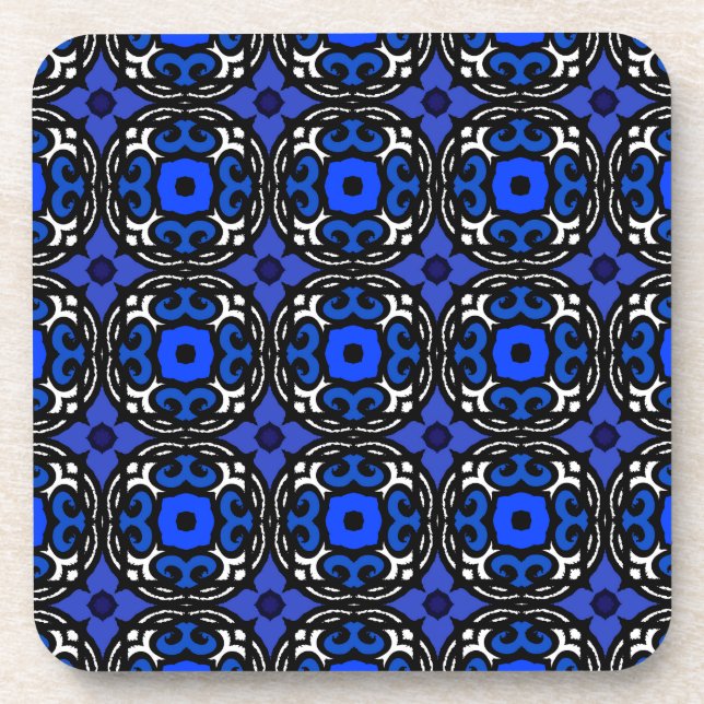 Dessous-de-verre Motif ethnique aux motifs turcs (Devant)