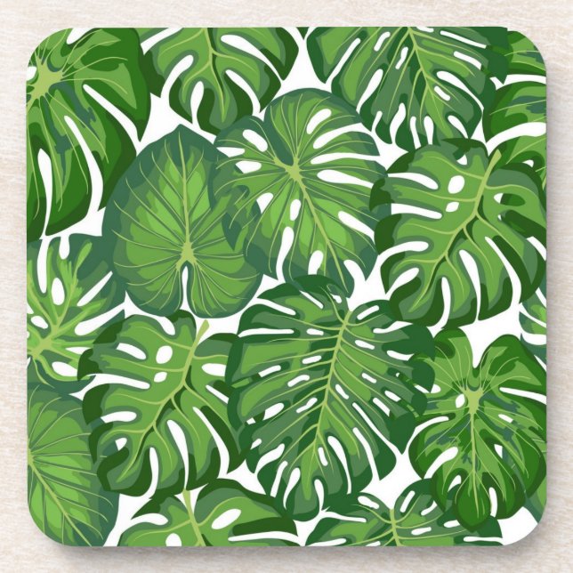 Dessous-de-verre motif feuille (Devant)