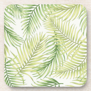 Dessous-de-verre motif feuille