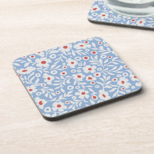 Dessous-de-verre Motif floral du bois