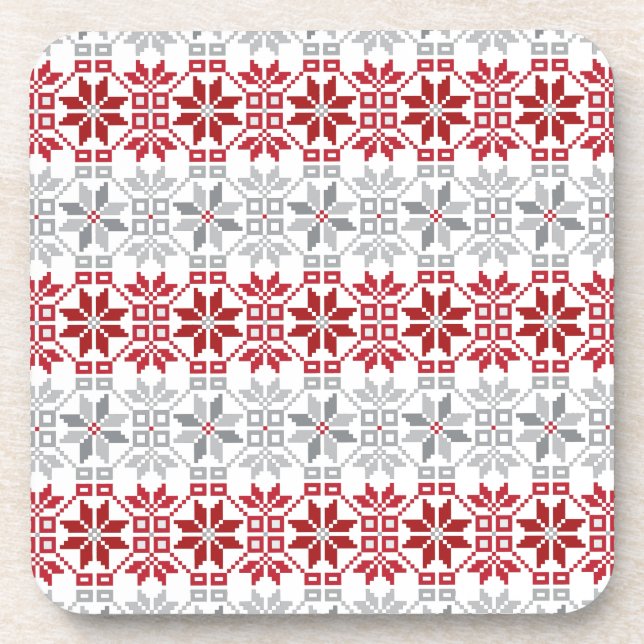 Dessous-de-verre Motif géométrique du soleil du matin letton VIII (Devant)