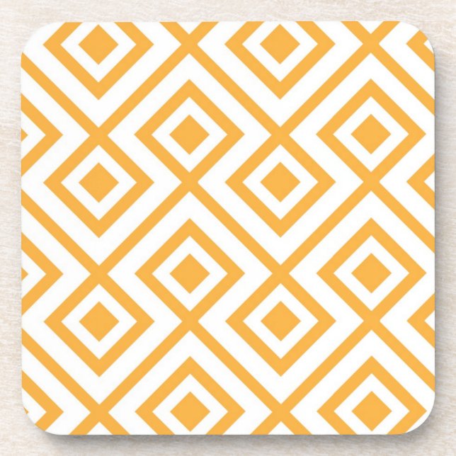 Dessous-de-verre Motif géométrique formé par pastille (Devant)