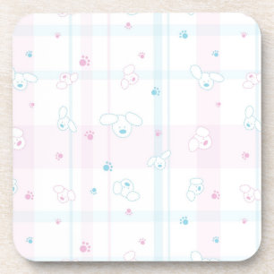Dessous-de-verre Motif mignon avec des chiens