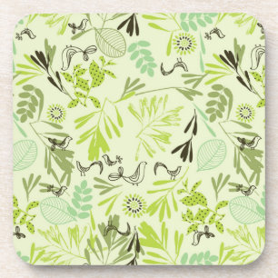 Dessous-de-verre motif montrant de petits oiseaux de bébé