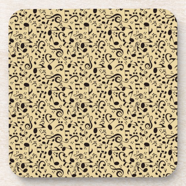 Dessous-de-verre Motif musical (Devant)