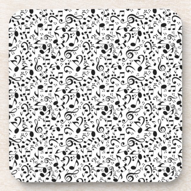 Dessous-de-verre Motif musical (Devant)