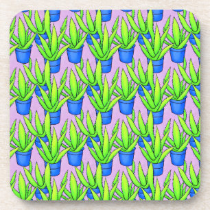 Dessous-de-verre Motif Plante Aloe Vera