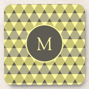 Dessous-de-verre Motif triangles