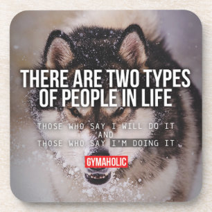 Dessous-de-verre Motivation de l'entraînement