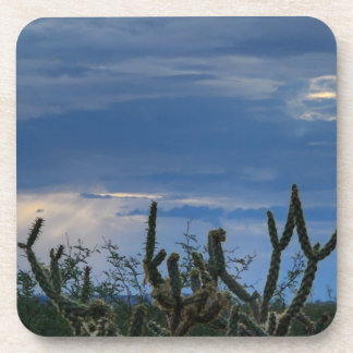 Dessous-de-verre Mousson du désert de Cactus