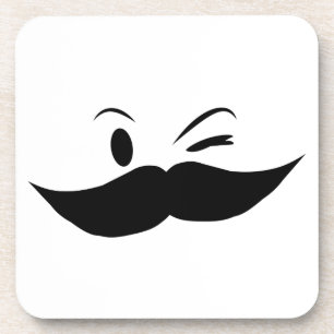 Dessous-de-verre Moustache Kinky