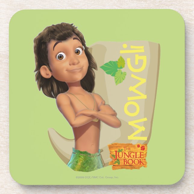 Dessous-de-verre Mowgli 1 (Devant)