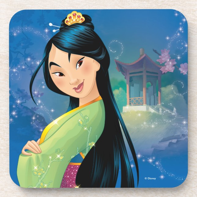 Dessous-de-verre Mulan | Rêveur sans peur (Devant)