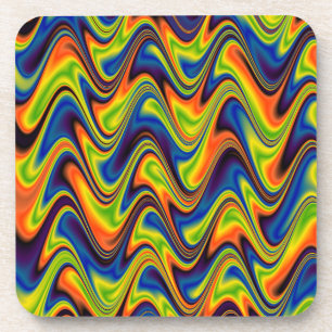 Dessous-de-verre Multicolor Abstrait