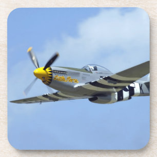 Dessous-de-verre Mustang nord-américain de P-51D, petit cheval