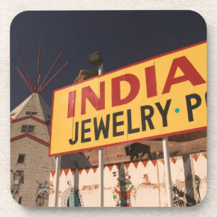 Dessous-de-verre NA, États-Unis, Arizona, Lupton Yellowhorse Indian