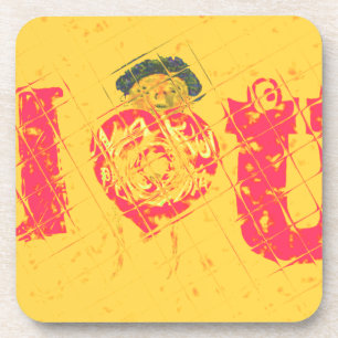 Dessous-de-verre Nakupenda - I Love U Swahili Mot Texte Signifiant 