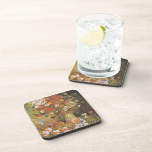 Dessous-de-verre Nature morte florale de Van Gogh Coquelicots rouge