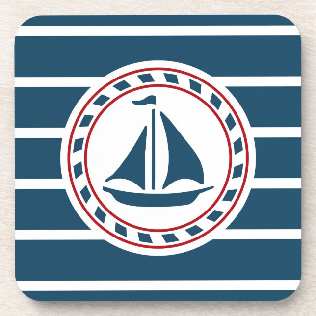 Dessous-de-verre Nautical design (Devant)