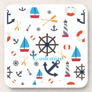 Dessous-de-verre Nautical Theme Thunder_Cove