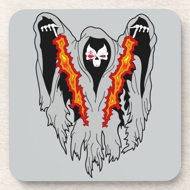 Dessous-de-verre Navire éffrayant AC-130 (Devant)