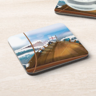Dessous-de-verre Navire Ocean Storm
