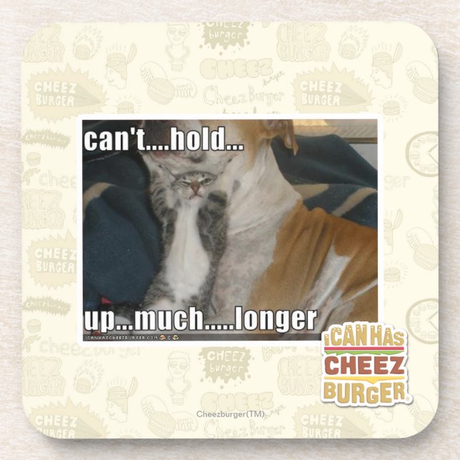 Dessous-de-verre Ne peut pas supporter beaucoup plus longtemps (Devant)