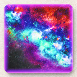 Dessous-de-verre Nebula Stars Design Art numérique. Commandez dès m