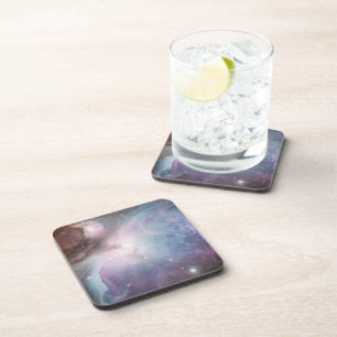 Dessous-de-verre Nébuleuse d'Orion Messier 78 Photo d'espace pastel