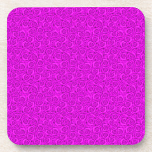 Dessous-de-verre néon rose