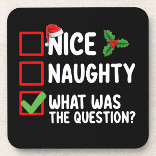 Dessous-de-verre Nice Naughty Qu'Était La Liste De Questions De Noë