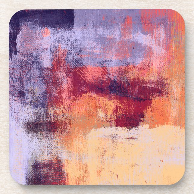 Dessous-de-verre Nichinan Abstrait Beverage Coaster (Devant)