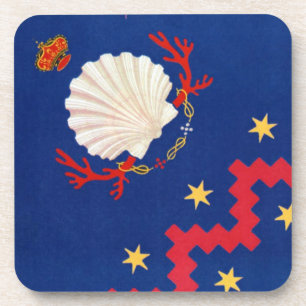Dessous-de-verre Nobile Contrada del Nicchio (Coquillage) Palio