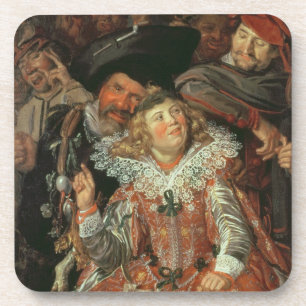 Dessous-de-verre Noceurs de Shrovetide (Merry Company) c.1615 (o