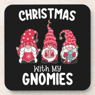 Dessous-de-verre Noël avec mes Gnomies Gnome de vacances