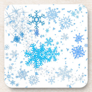 Dessous-de-verre Noël neige