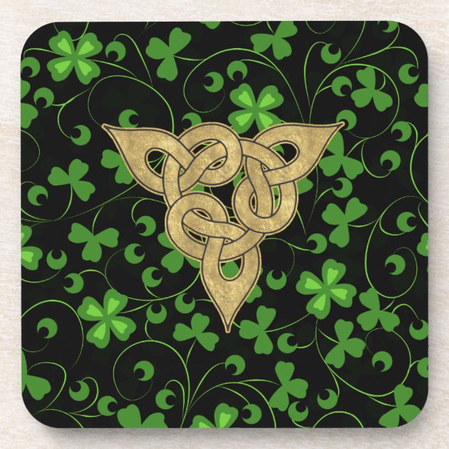 Dessous-de-verre Noir irlandais (Devant)