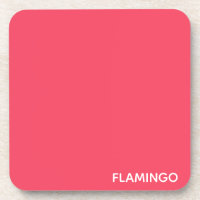 Nom de couleur rose Flamant rose
