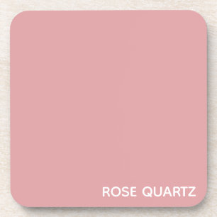 Dessous-de-verre Nom de couleur rose quartz rose