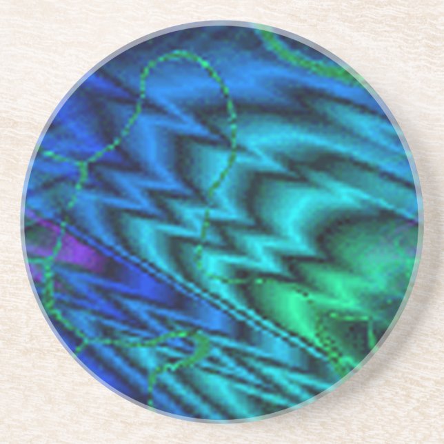 Dessous de verre Northern Lights (Devant)