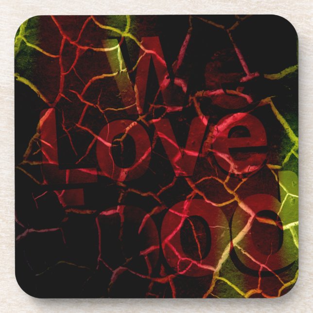 Dessous-de-verre Nous aimons (Devant)