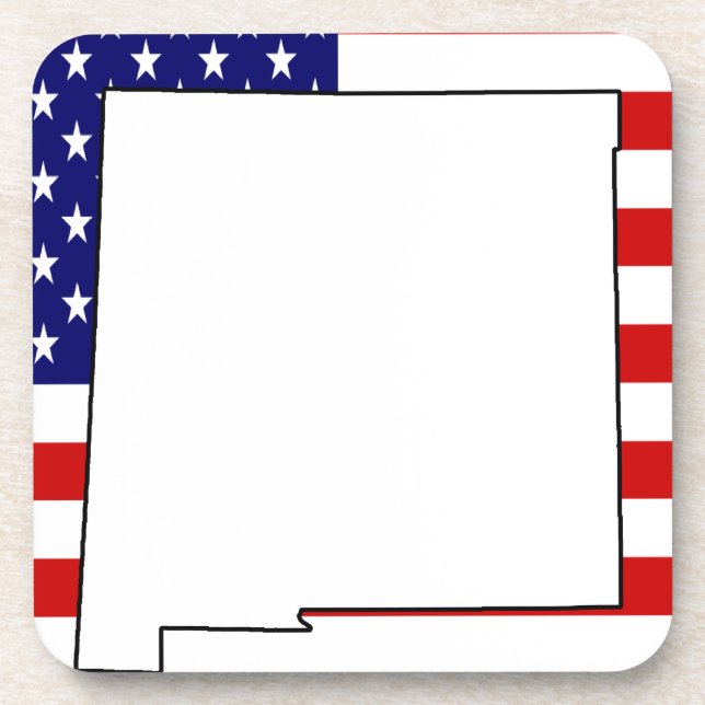 Dessous-de-verre Nouveau-Mexique (Devant)