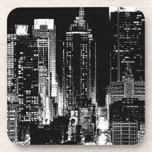 Dessous-de-verre Nuit à New York